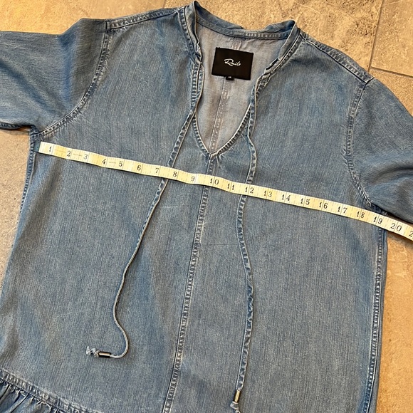 Rails Denim Fray Hem Dress - Picture 9 of 12